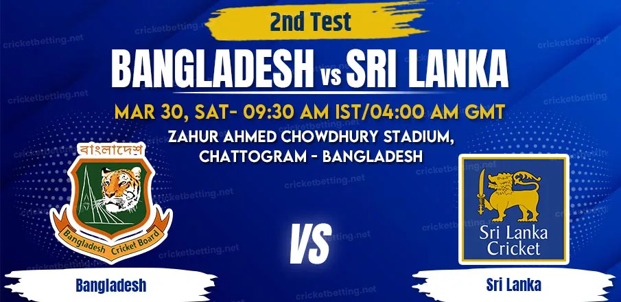Bangladesh vs Sri Lanka 2nd Test Match Prediction & Tips 2024