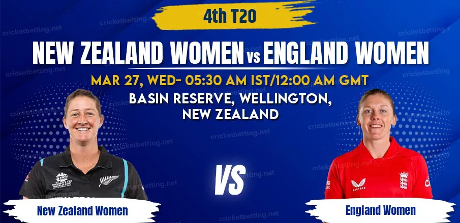 New Zealand vs England Women 4th T20