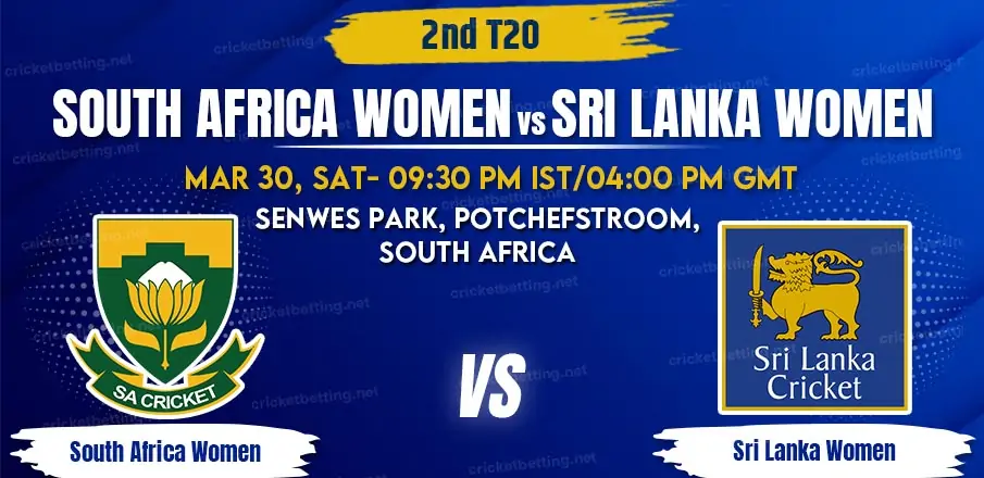 South Africa vs Sri Lanka Women 2nd T20 Prediction 2024
