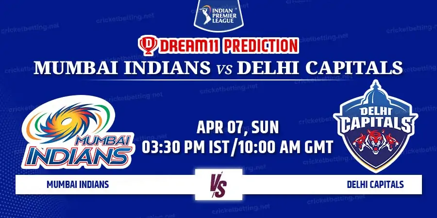 Mumbai Indians vs Delhi Capitals Match 20 IPL 2024