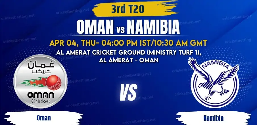 Oman vs Namibia 3rd T20 Match Prediction