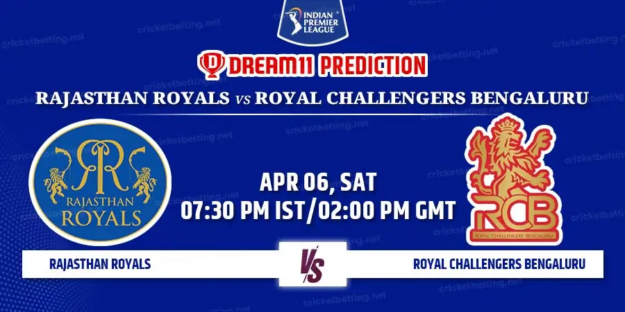Rajasthan Royals vs Royal Challengers Bengaluru Match 19 IPL 2024